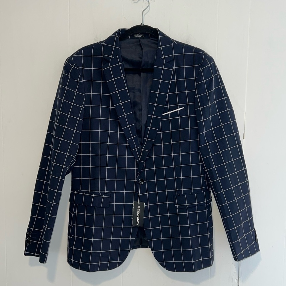 NWT Coofandy Men’s Casual Suit Blazer Jacket T6*